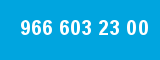 966 603 23 00